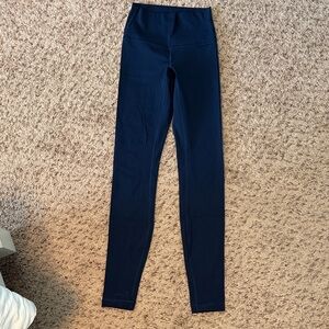 Lululemon Navy Blue Leggings - Never worn